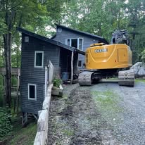 Foundation excavation